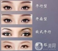 雙眼皮形狀有哪幾種?怎么設計自己想要的雙眼皮?