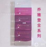 喬雅登玻尿酸的良好和雅致有什么區(qū)別?